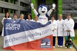 Mascot stroje reklamowe Elabika Zaksan Grupa Azoty
