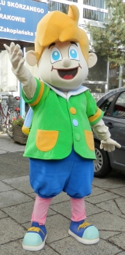Mascot kostiumy reklamowe na zamówienie Elabika Lolek
