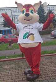 Elabika kostiumy reklamowe na zamówienie stroje lata 20 Wiewiórka Dąbrówka