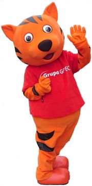 Elabika kostiumy reklamowe projektowane na zamówienie Tygrys GPEC