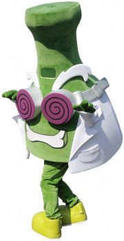 Elabika najpopularniejsze mascot kostiumy reklamowe ProfessorK SuperZings