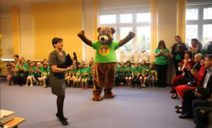 Elabika sewing costumes character Bear Kindergarten name Misia Ursynka
