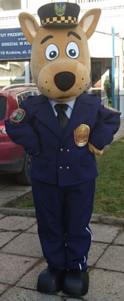 Elabika friendly advertising outfits Dog Klakson Municipal Police Bielsko-Biała