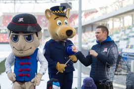 Elabika polskie kostiumy reklamowe Pies Klakson Straż Miejska Bielsko-Biała