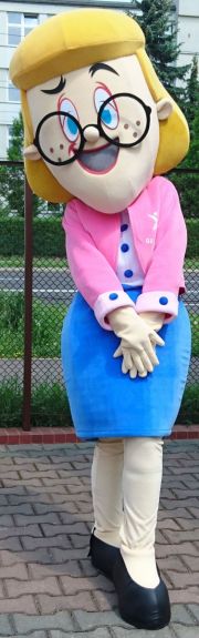 Elabika advertising sewing mascots Mom Hania Rodzina Gemińskich