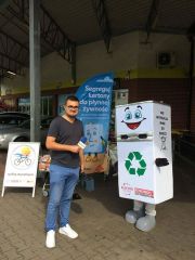 Elabika chodzące maskotki producent Lodówka Remondis Electrorecycling