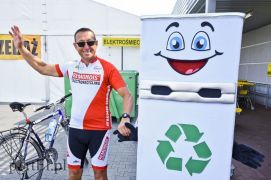 Elabika chodzące maskotki producent Lodówka Remondis Electrorecycling