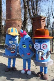 Elabika producent maskotek reklamowych na zamówienie Bury Hydrant WiK Opole