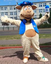 Elabika product Polish advertising costume Sheep Radio RDN