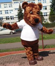 Elabika producer of advertising mascots Bear Sercem dla regionu