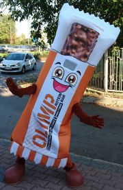 Elabika delicious custom advertising costumes Bar Olimp