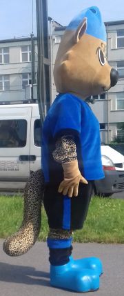 Elabika mascot maskotki reklamowe na zamówienie Gepard