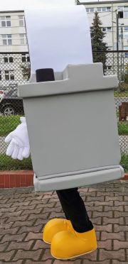 Elabika stroje reklamowe tanio Akumulator Remondis Elektrosystem