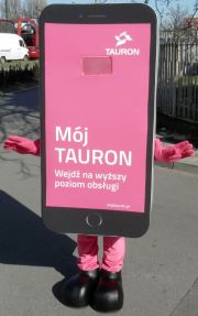 Kostiumy na zamówienie Elabika Telefon Smarfon Mój Tauron