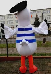 Stroje reklamowe maskotki na zamówienie Elabika Pelikan Pelikan