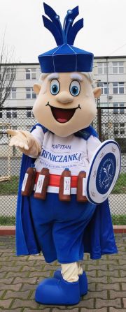 Polskie kostiumy reklamowe na zamówienie Elabika Kapitan Kryniczanka