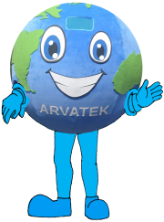 Stroje maskotek dla dorosłych na zamówienie Elabika Globus Arvatek - projekt