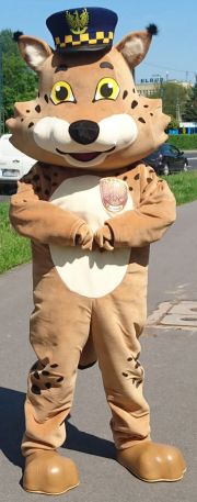 Kostiumy reklamowe Ryś Straż Miejska Katowice