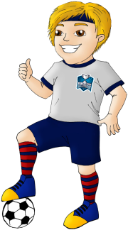 Kostium reklamowy Chłopiec Sportowy Wojownik - projekt (2)