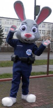 Strój Zająca Prudek Policja Prudnik