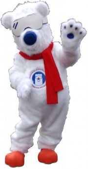 Kostium reklamowy Miś Akademia Misia Polarnego Karpacz