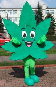 Kostium reklamowy Liść konopi Bio Konopia