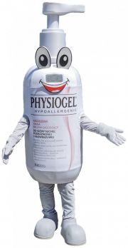 Przebranie o kształcie butelki Butelka z atomizerem Balsam Physiogel