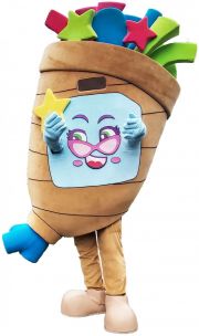 Maskotka przebranie za figurkę MojiPops Poppy Celebrity