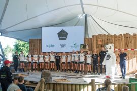 Przebranie za białego Misia Aalborg