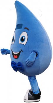 Kostiumy reklamowe na zamówienie Kropla Katowickie Wodociągi