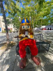 Wiking maskotka pluszak Wiking Okaesiak