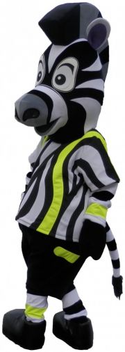 Przebranie Zebra Fluo