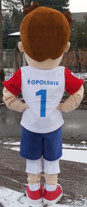 Maskotka siatkarz zawodnik