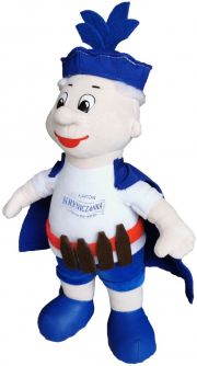 Chłopiec maskotka