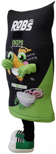 Maskotka w postaci Chipsów
