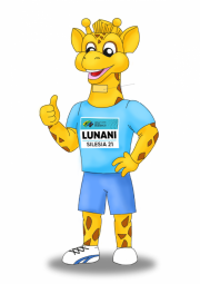 Strój żyrafa przebranie żyrafy Żyrafa Lunani Silesia 21 - projekt