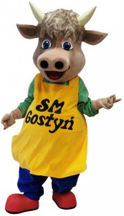 Strój reklamowy w postaci krowy Krowa SM Gostyń