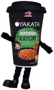 Elabika kostiumy reklamowe producent kubek OYAKATA