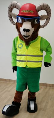 Kostium reklamowy muflon 