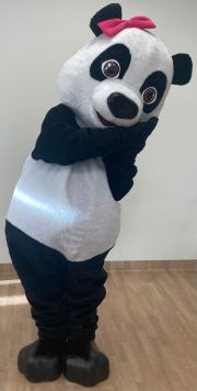 Przebranie za misia pandę
