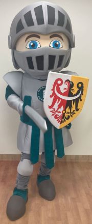Chłopak kostium maskotka