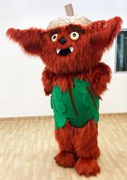 Kostium reklamowy maskotka przebranie stwór ludzik
