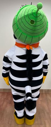 Maskotka zebra strój reklamowy