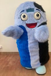 Błękitno-szafirowo-czarny stworek promocyjny