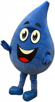 Kostium reklamowy kropla