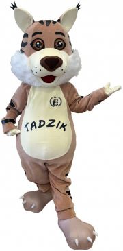 Przebranie za rysia Elabika strój reklamowy ryś polski Tadzik