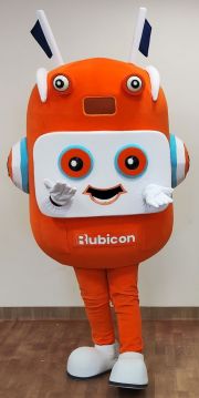 Robot kostium reklamowy maskotka