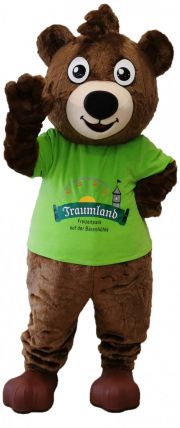 Elabika strój reklamowy kostium miś Traumland na zamówienie