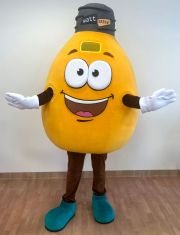Gigantyczna żółta żarówka