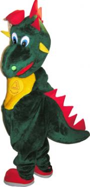 Elabika mascot costumes Dragon Daphnia